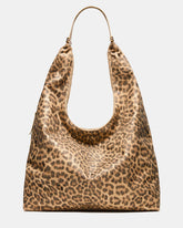 DEMPSYS Bag Metallic Shoulder Strap Slouchy Hobo Tote Handbag | Steve Madden