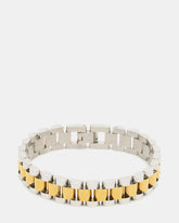 WATCH CHAIN Gold Multi Chunky Stretch Bracelet | Steve Madden