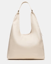 DEMPSY Bag Vanilla Slouchy Hobo Shoulder Strap Bucket Tote Handbag | Steve Madden