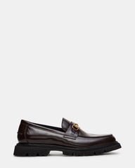 NAXOS Brown Box Slip-On Dress Men's Loafer | Steve Madden