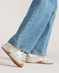 AZIEL WHITE SUEDE