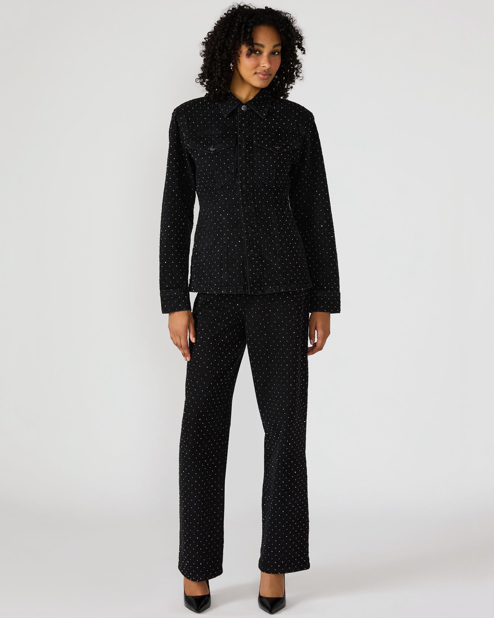 PARC CRYSTAL JACKET BLACK