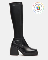 BERKLEIGH Black Women's Knee High Boot | Steve Madden