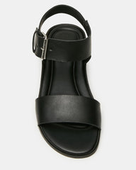 VAEDA BLACK LEATHER